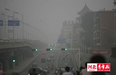 今日河北省石家庄可能轻雾持续