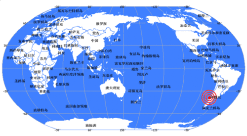 智利7.1级地震震中距首都约590公里