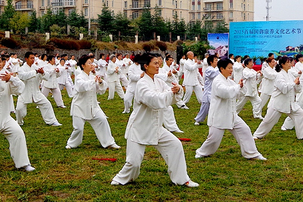 石家庄市武术协会太极表演