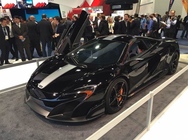 2016 CES：迈凯伦675LT JVCKENWOOD