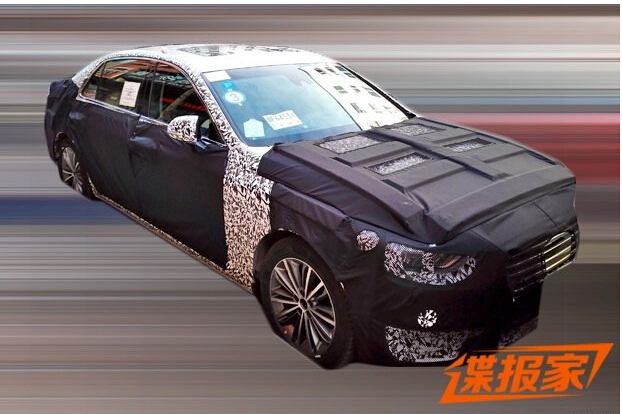 现代全新旗舰 Genesis G90国内谍照曝光