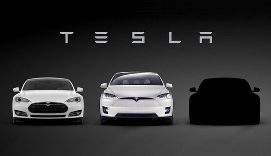 特斯拉MODEL 3预告图 将3月31日首发