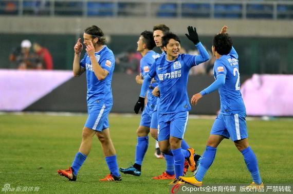 中超-汪嵩世界波制胜 富力客场1-0力擒泰达