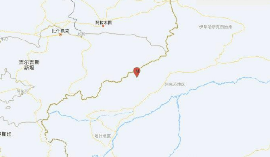 新疆阿克苏地区乌什县发生7.1级地震，震